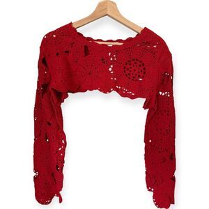 Free People Olivia Piecework Bolero NWT